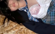 Amateur Asian Japanese Teen Gang Facial